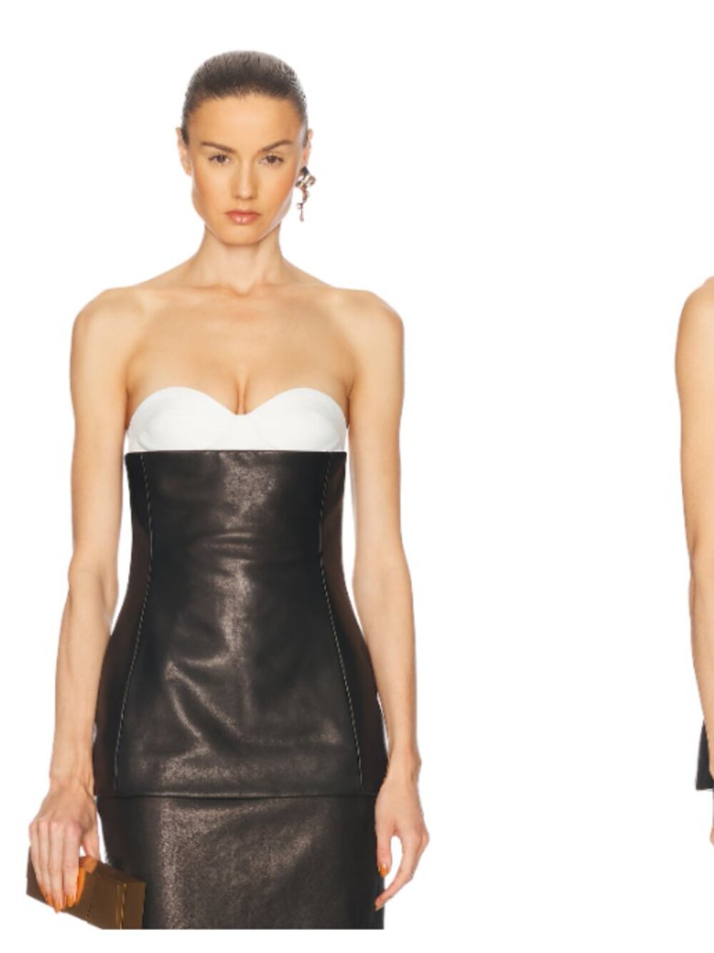 KHAITE Ayla Leather Top Size 2 $3,400